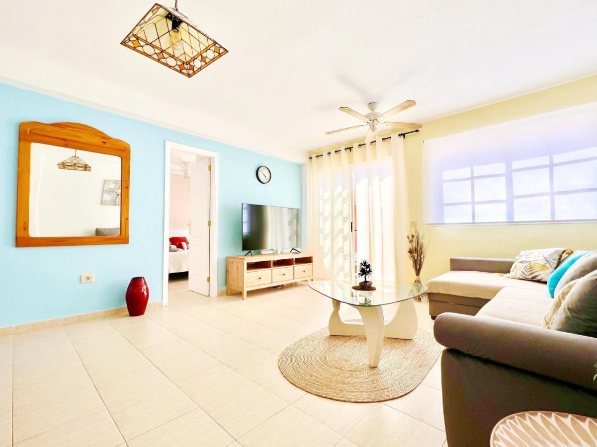 !!! Relaxing View, The Heights Apartment With Terrace And Heated Pools, Los Cristianos ลอส กริสเตียนอส ภายนอก รูปภาพ