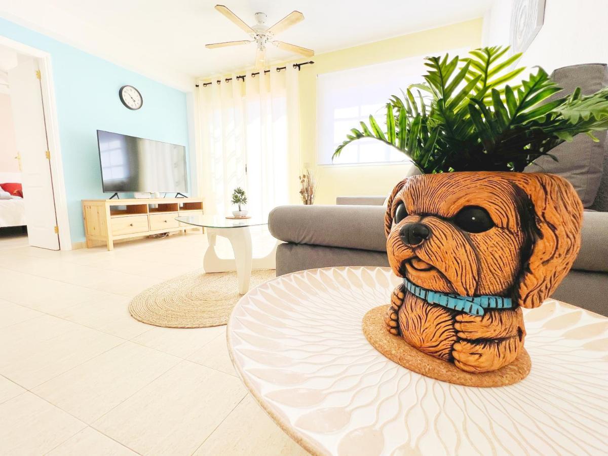 !!! Relaxing View, The Heights Apartment With Terrace And Heated Pools, Los Cristianos ลอส กริสเตียนอส ภายนอก รูปภาพ