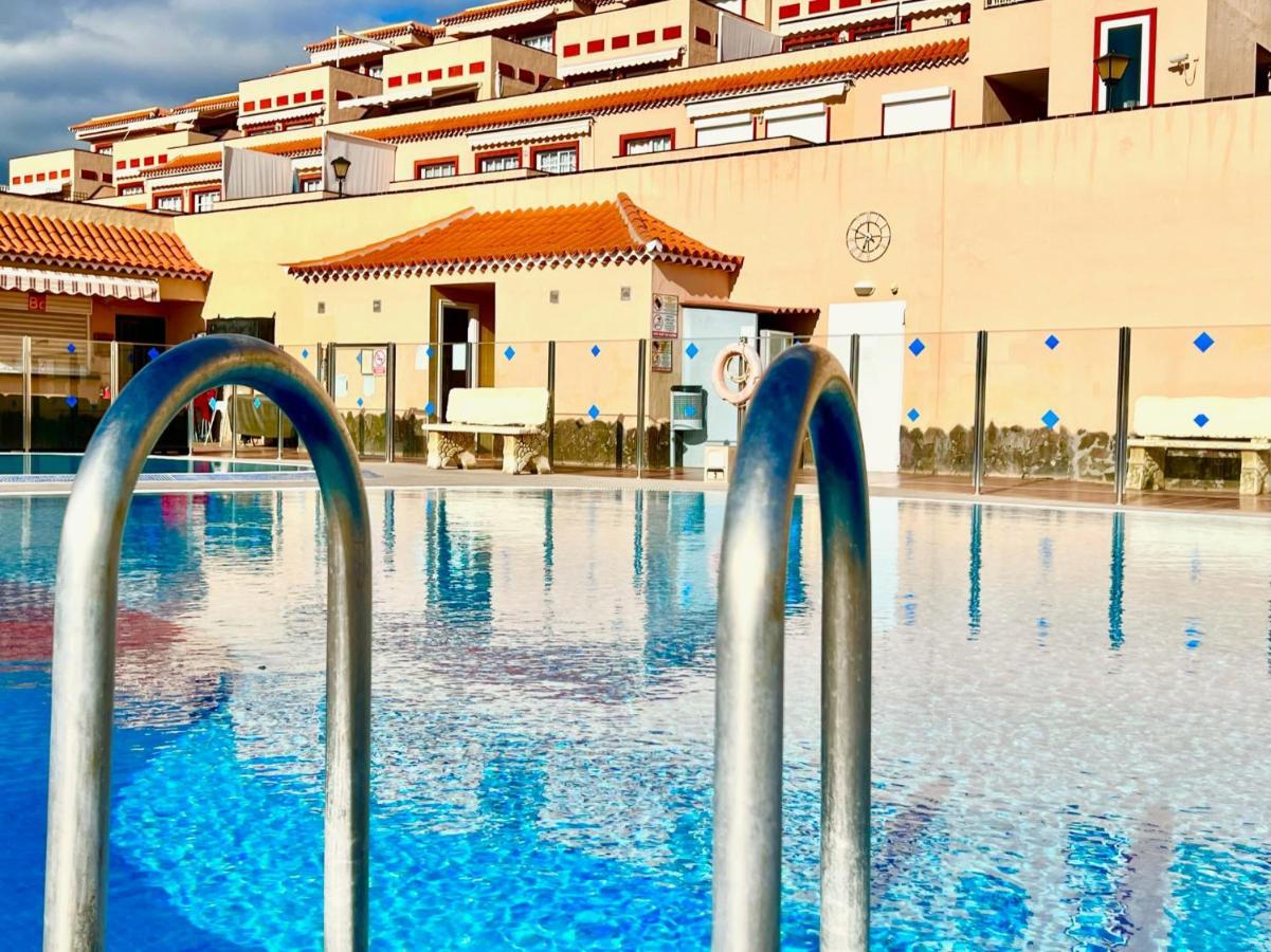 !!! Relaxing View, The Heights Apartment With Terrace And Heated Pools, Los Cristianos ลอส กริสเตียนอส ภายนอก รูปภาพ
