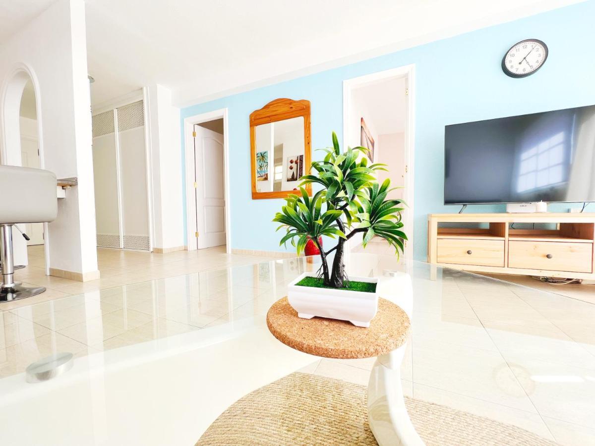 !!! Relaxing View, The Heights Apartment With Terrace And Heated Pools, Los Cristianos ลอส กริสเตียนอส ภายนอก รูปภาพ