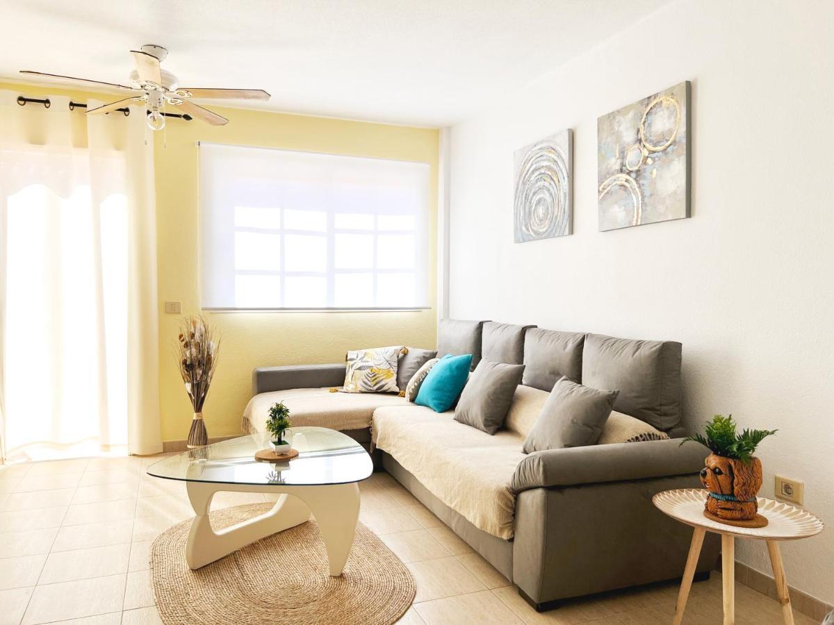 !!! Relaxing View, The Heights Apartment With Terrace And Heated Pools, Los Cristianos ลอส กริสเตียนอส ภายนอก รูปภาพ