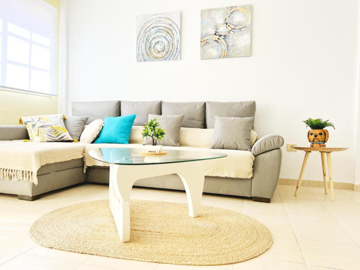 !!! Relaxing View, The Heights Apartment With Terrace And Heated Pools, Los Cristianos ลอส กริสเตียนอส ภายนอก รูปภาพ